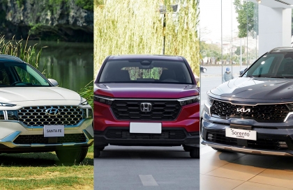 Cuộc chơi Crossover hybrid tại Việt Nam: Honda CR-V e:HEV, Hyundai Santa Fe Hybrid hay KIA Sorento HEV?